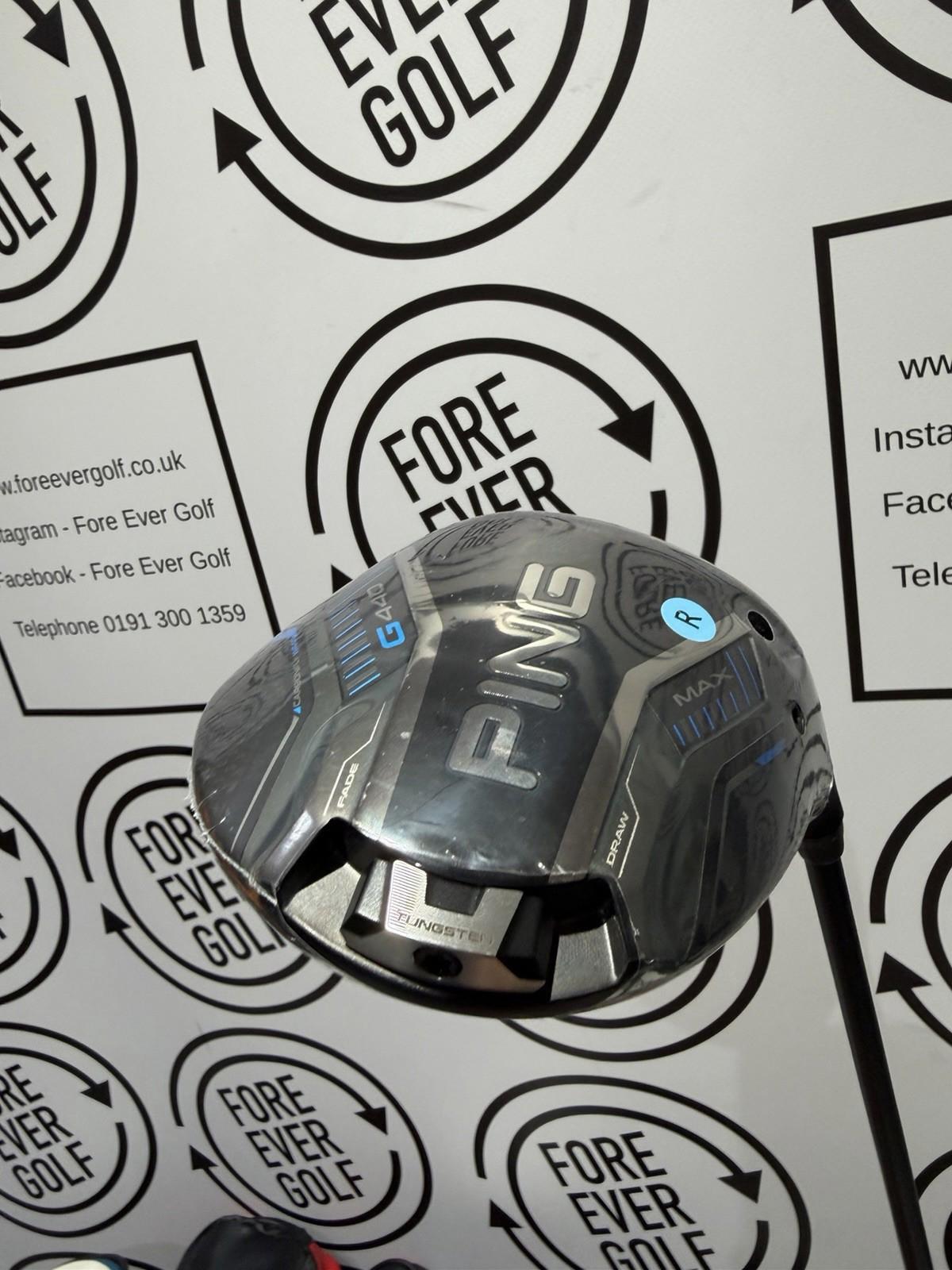 PING G440 MAX DRIVER / 12 Degree / Mens RH / 50g Reg Flex / NEW