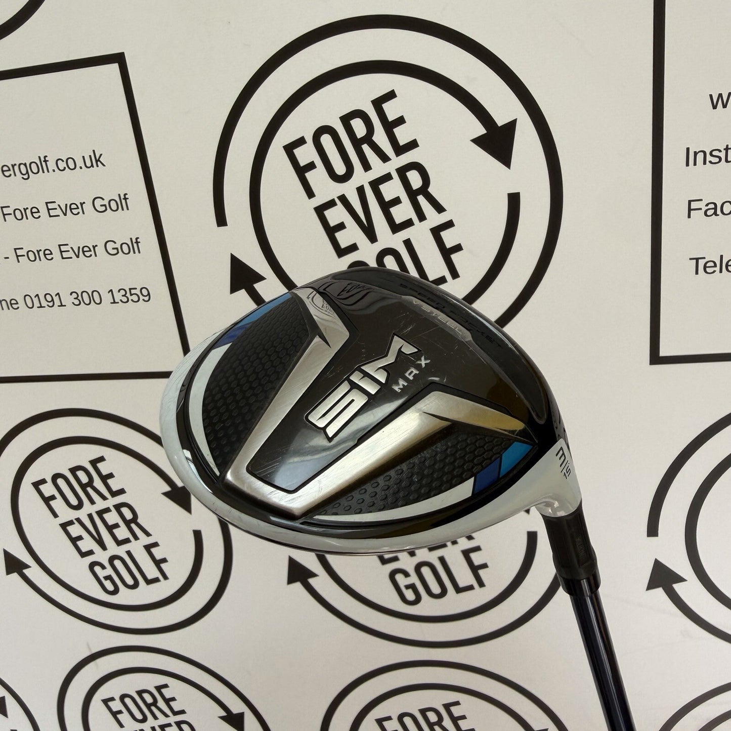TAYLORMADE SIM MAX 3 WOOD / 15 Degree / RH / 50g Reg Flex / V.GOOD USED