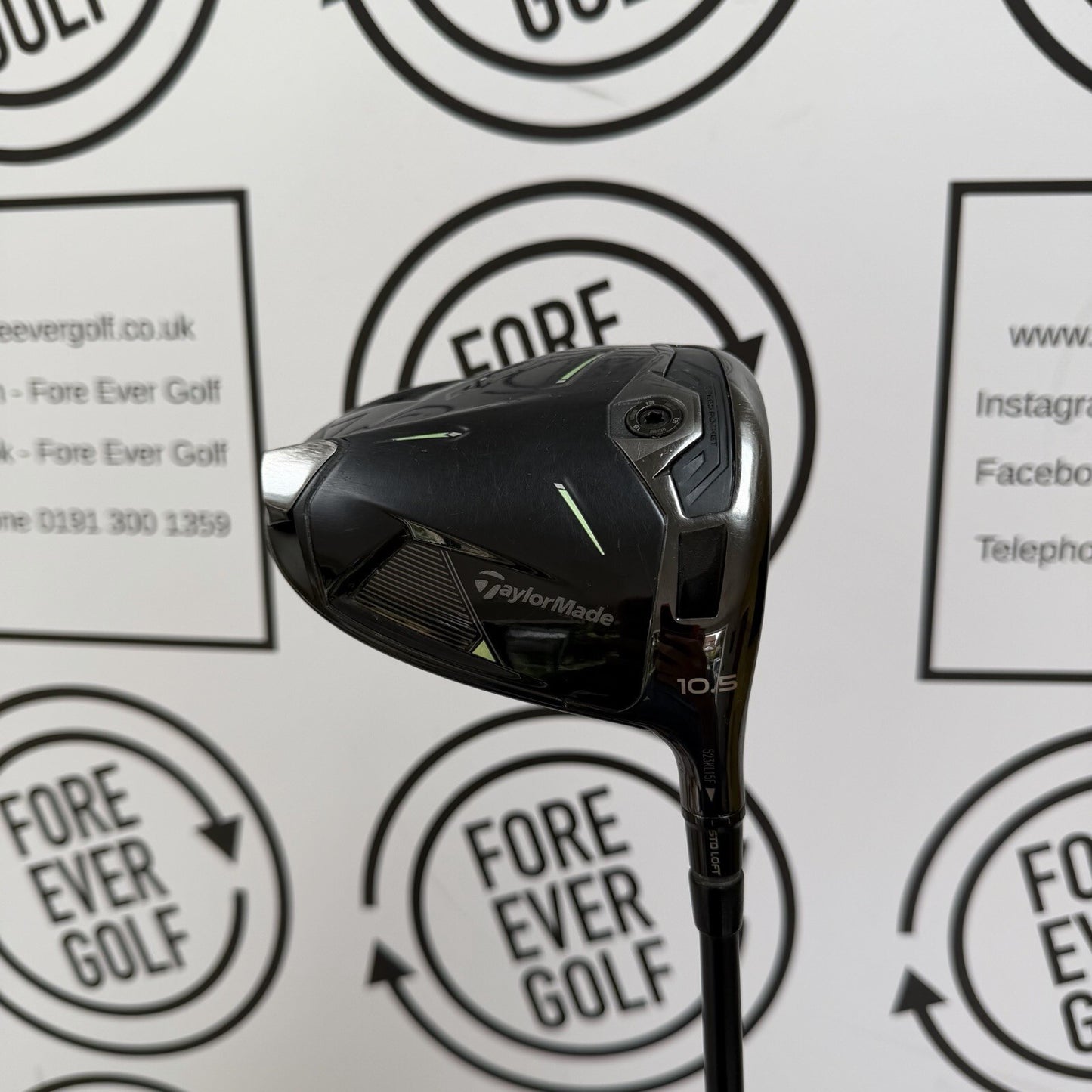 TAYLORMADE Qi35 DESIGNER DRIVER / 10.5 / RH / Graphite Design IZ-7 Stiff Flex