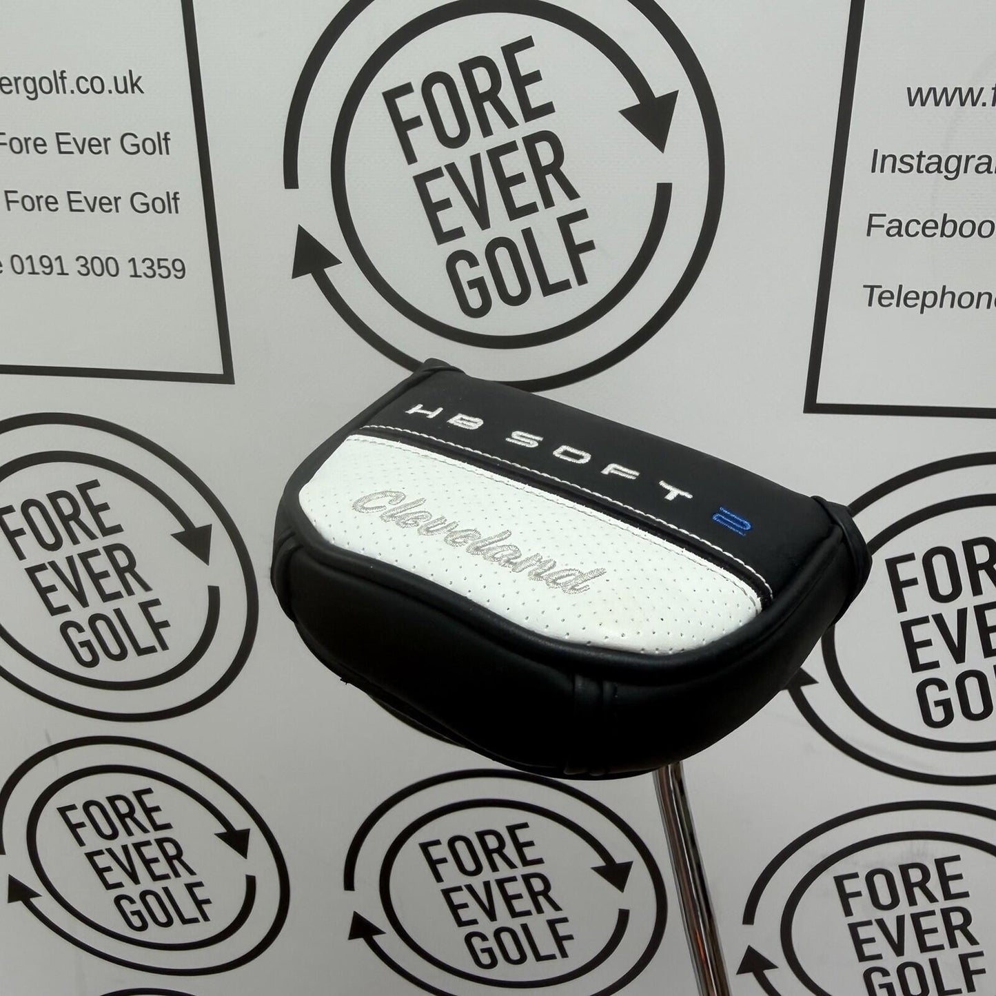 CLEVELAND HB SOFT 2 BLACK #11 PUTTER / 34” / Mens RH / MINT USED