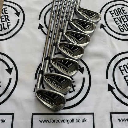 PING i20 IRONS / 4 - PW / Mens RH / Black Dot / Regular Flex / GOOD USED
