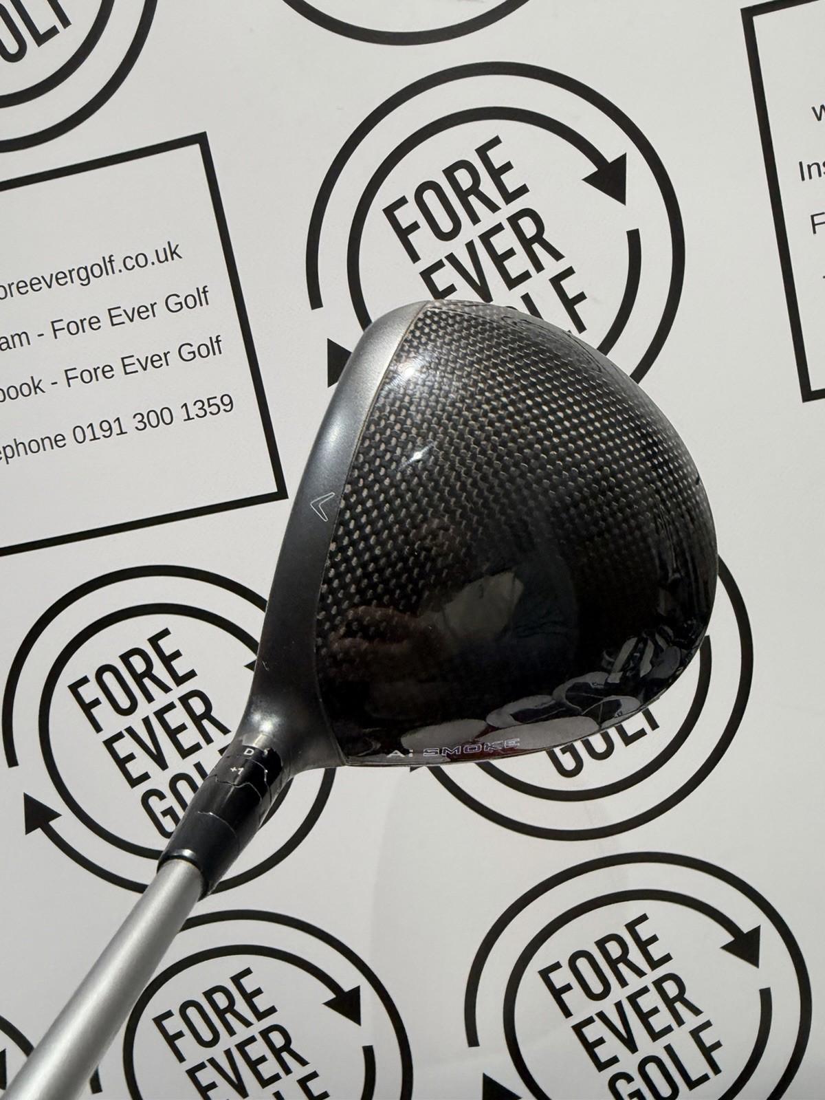 CALLAWAY Ai SMOKE MAX DRIVER / 10.5 Deg / RH / 40g Reg Flex / GOOD USED