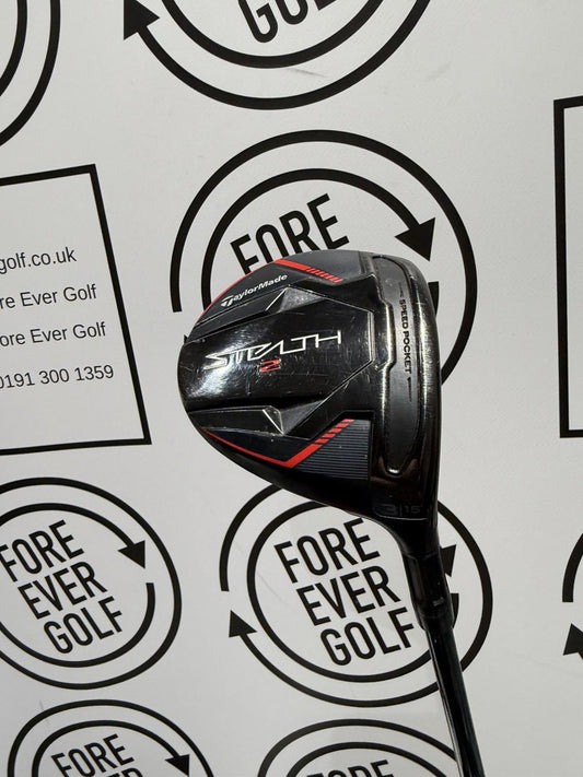 TAYLORMADE STEALTH 2 3 WOOD / 15 Deg / RH / 50g Reg Flex / V.GOOD USED