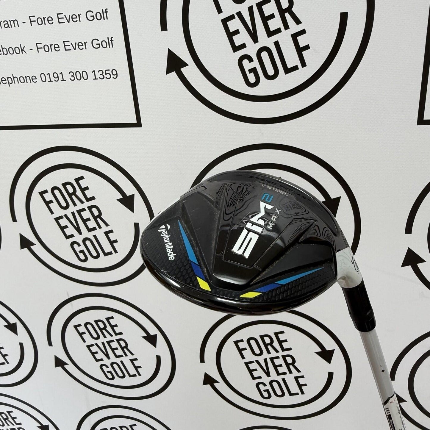 TAYLORMADE SIM2 MAX 5 WOOD / 18 Degree / RH / 45g Ladies Flex / GOOD USED
