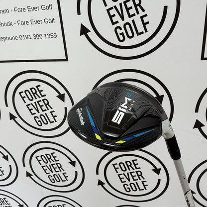 TAYLORMADE SIM2 MAX 5 WOOD / 18 Degree / RH / 45g Ladies Flex / GOOD USED