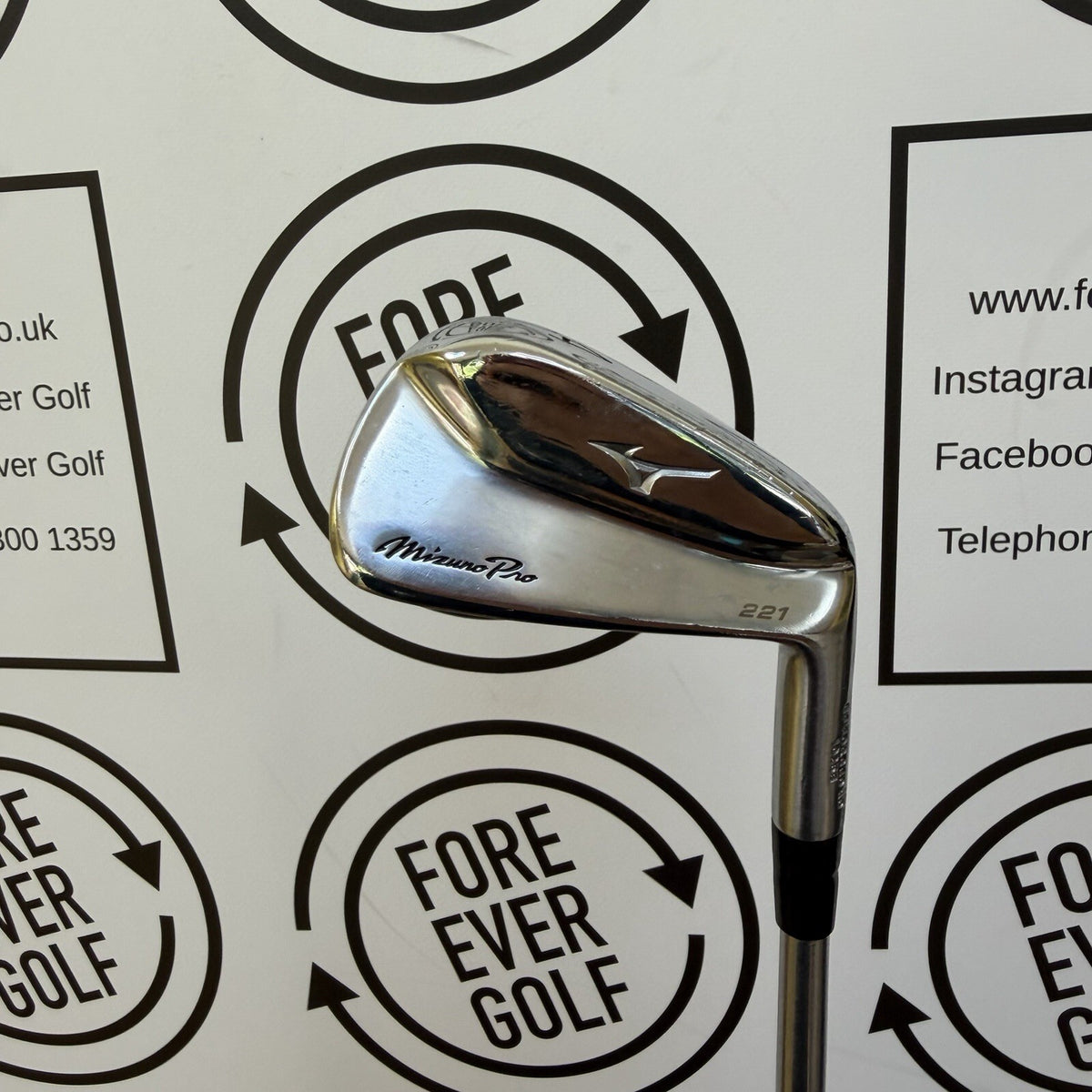 MIZUNO PRO 221 4 IRON / Mens RH / 120g Stiff Flex / V.GOOD USED