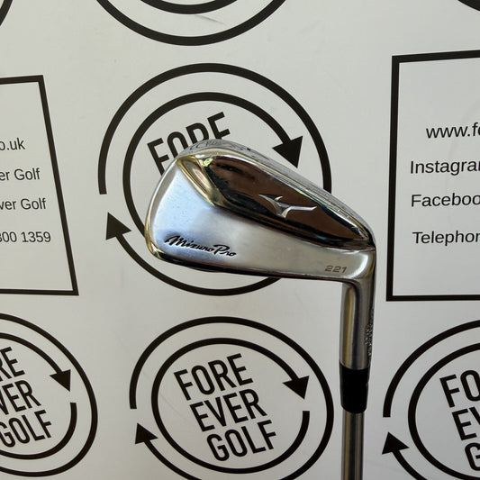 MIZUNO PRO 221 4 IRON / Mens RH / 120g Stiff Flex / V.GOOD USED