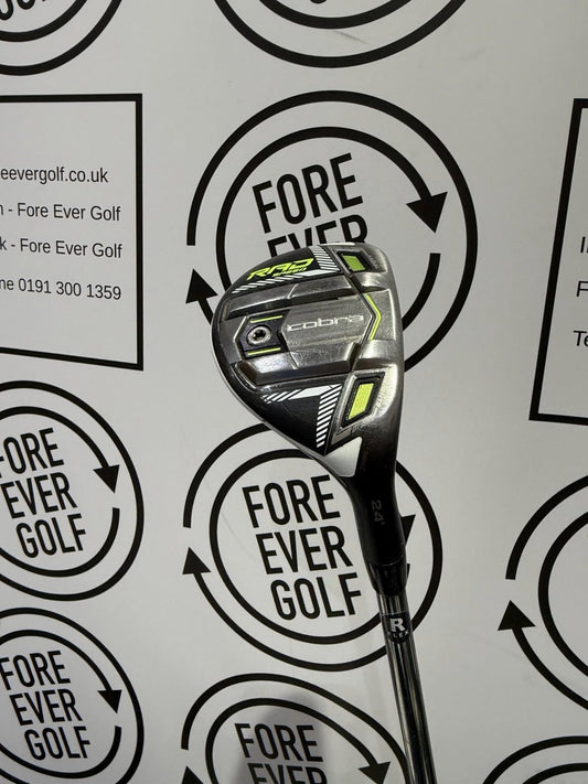 COBRA RADSPEED 5 HYBRID / 24 Degree / RH / Regular Flex / GOOD USED