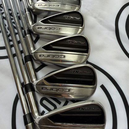 COBRA FLY-XL IRONS / 6 - SW / Mens RH / Regular Flex / GOOD USED