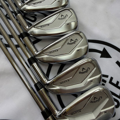 CALLAWAY ELYTE X IRONS / 5 - PW / RH / 80g Reg Flex / V.GOOD USED