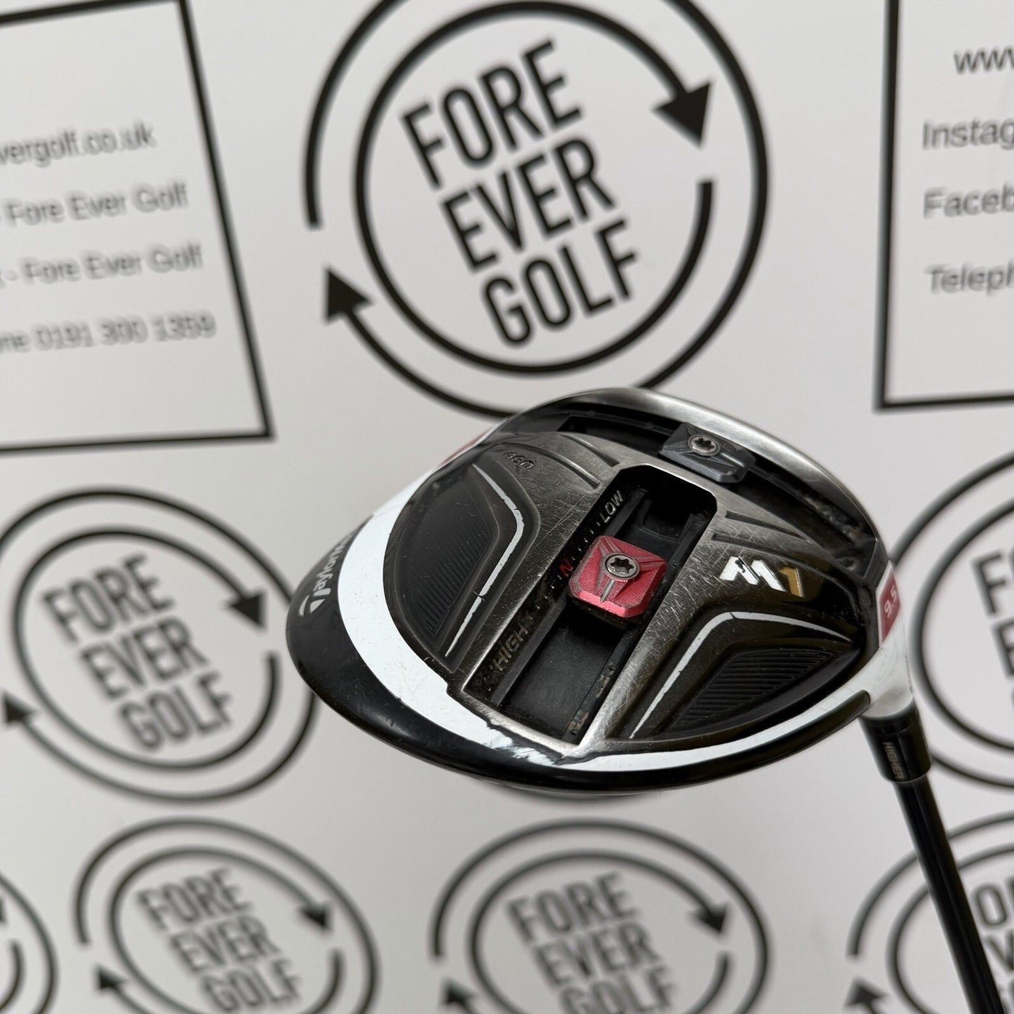 TAYLORMADE M1 460 DRIVER / 9.5 Deg / Mens RH / 50g Reg Flex / GOOD USED