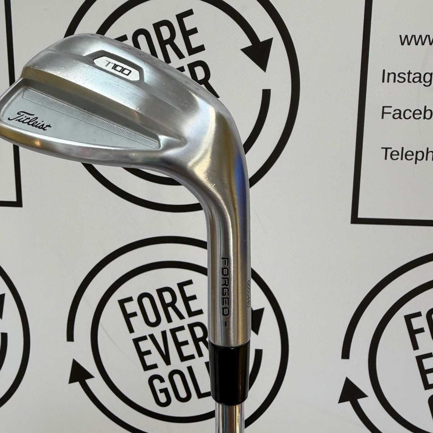 TITLEIST T100 (2021) GAP WEDGE / 50 Deg / RH / Project X 6.0 Stiff Flex / V.GOOD