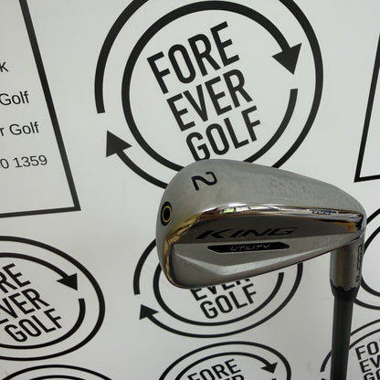 COBRA KING UTILITY 2 IRON (2021) / 17.5 Deg / RH / 90g Stiff Flex / GOOD USED