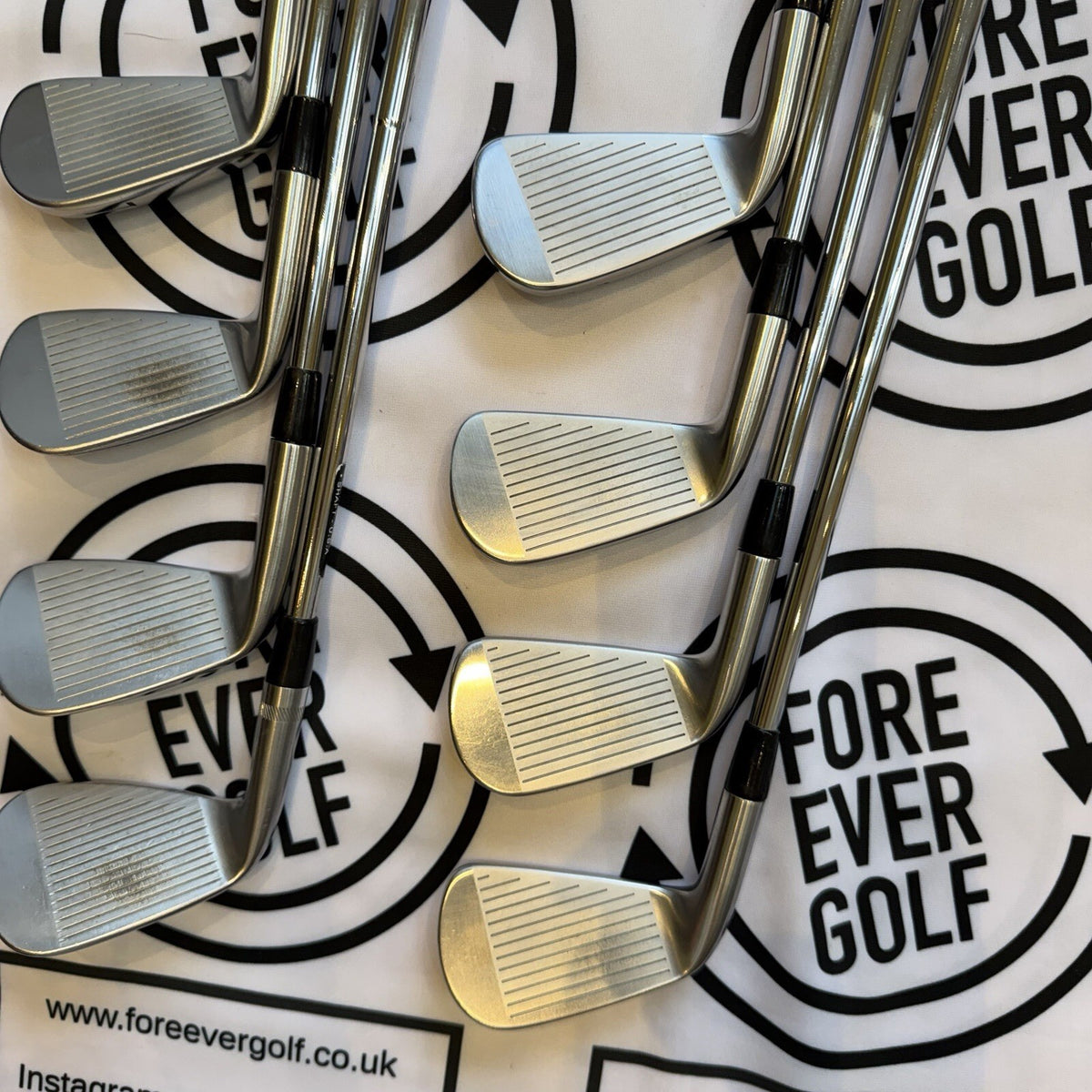 TITLEIST T100 (2019) IRON SET 3 - 9 IRON + VOKEY SM10 PW / Stiff Flex / GOOD