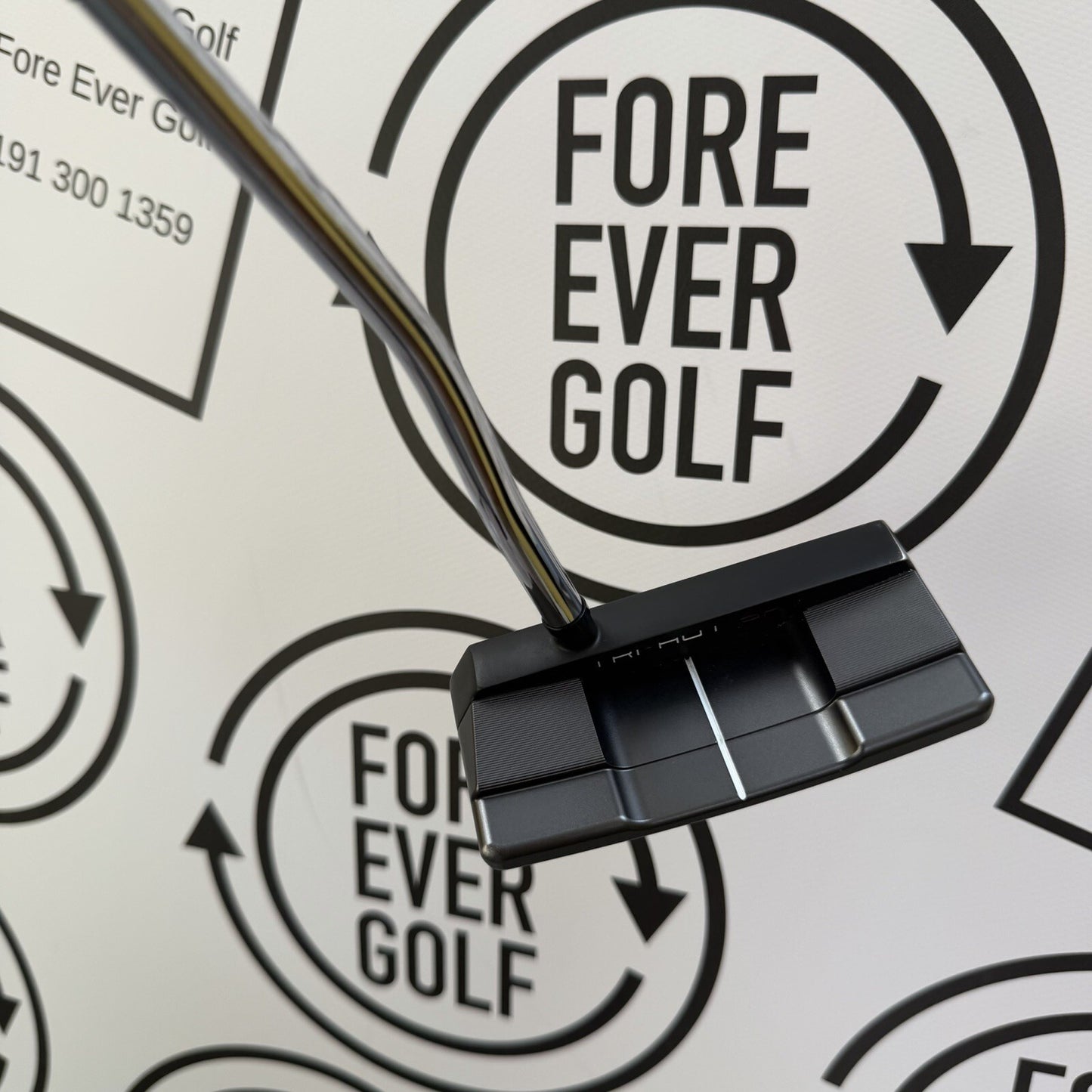 ODYSSEY TRI-HOT DOUBLE WIDE PUTTER / 34” / RH / V.GOOD USED