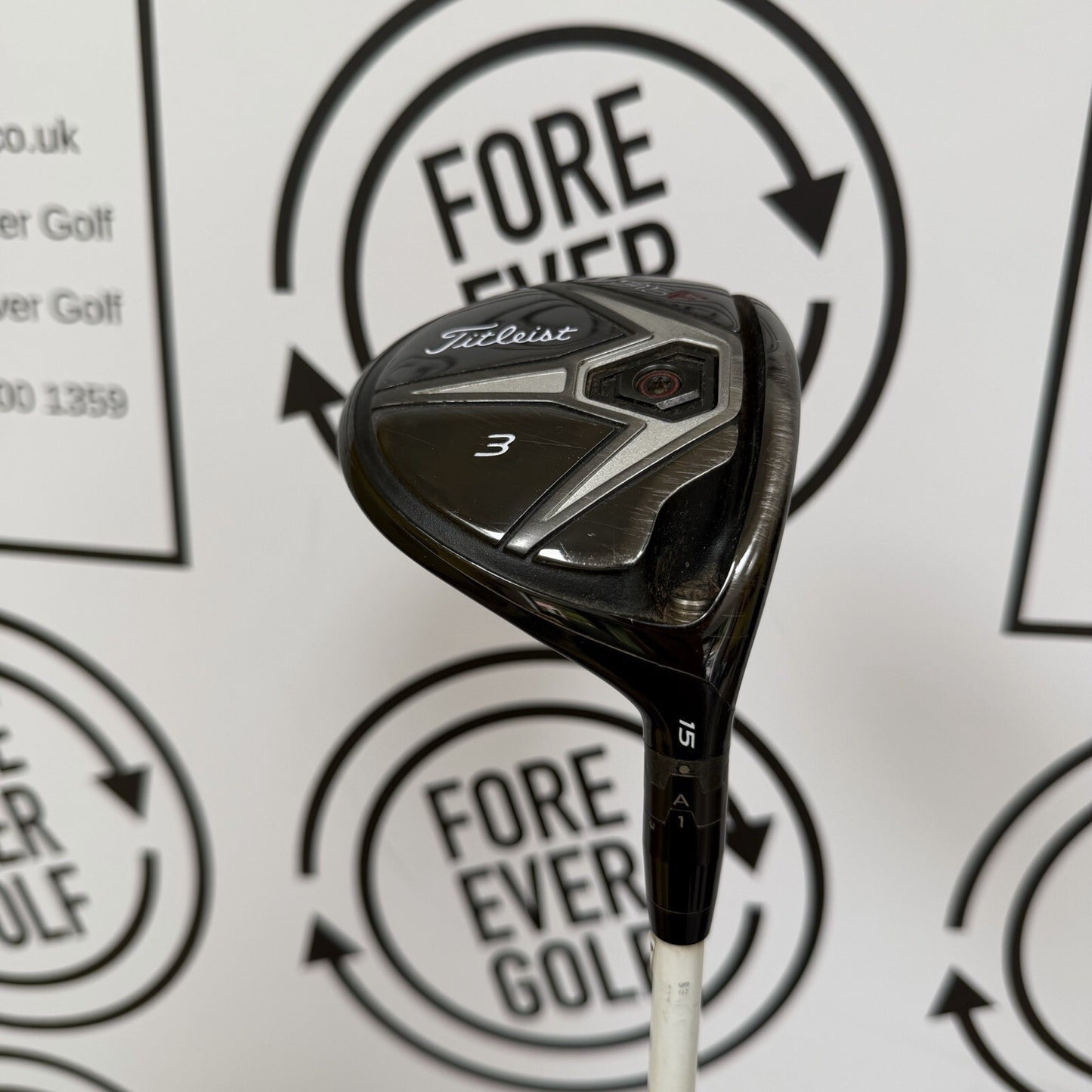 TITLEIST 915F 3 WOOD / 15 Degree / Mens RH / 60g Reg Flex / GOOD USED