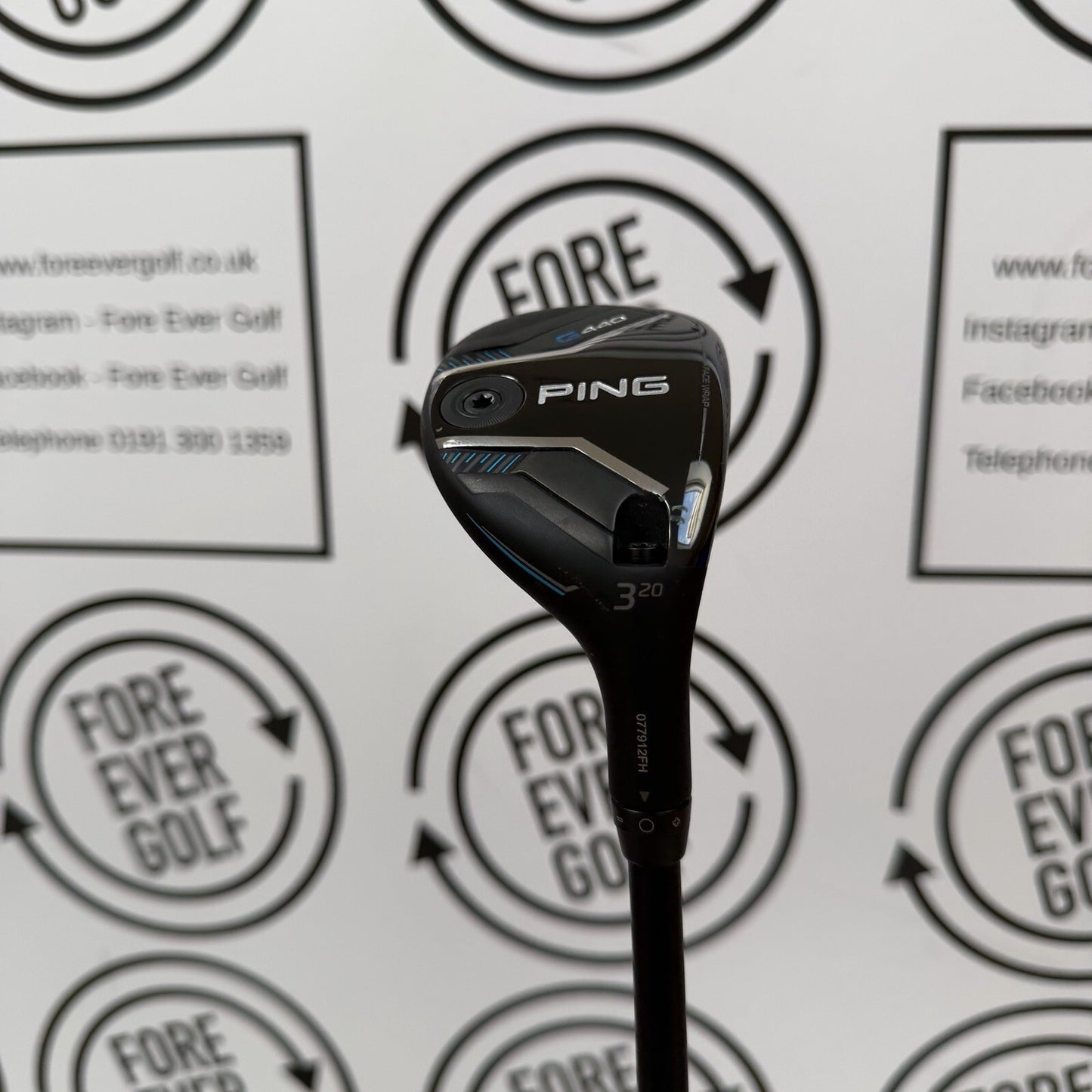 PING G440 3 HYBRID / 20 Degree / RH / 70g Stiff Flex / MINT USED