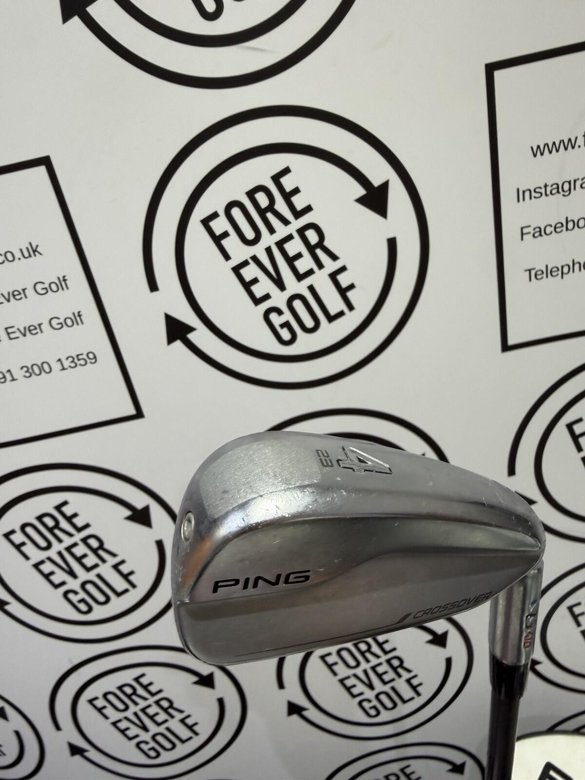 PING G410 CROSSOVER 4 IRON / 23 Degree / RH / Blue Dot / 70g Reg Flex / V.GOOD