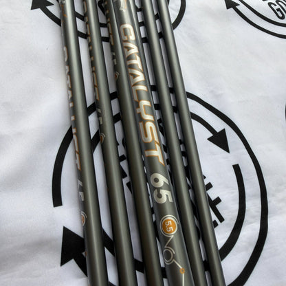 CALLAWAY ROGUE ST MAX IRONS / 5 - PW + SW / 60g Reg Flex Graphite Shafts / GOOD