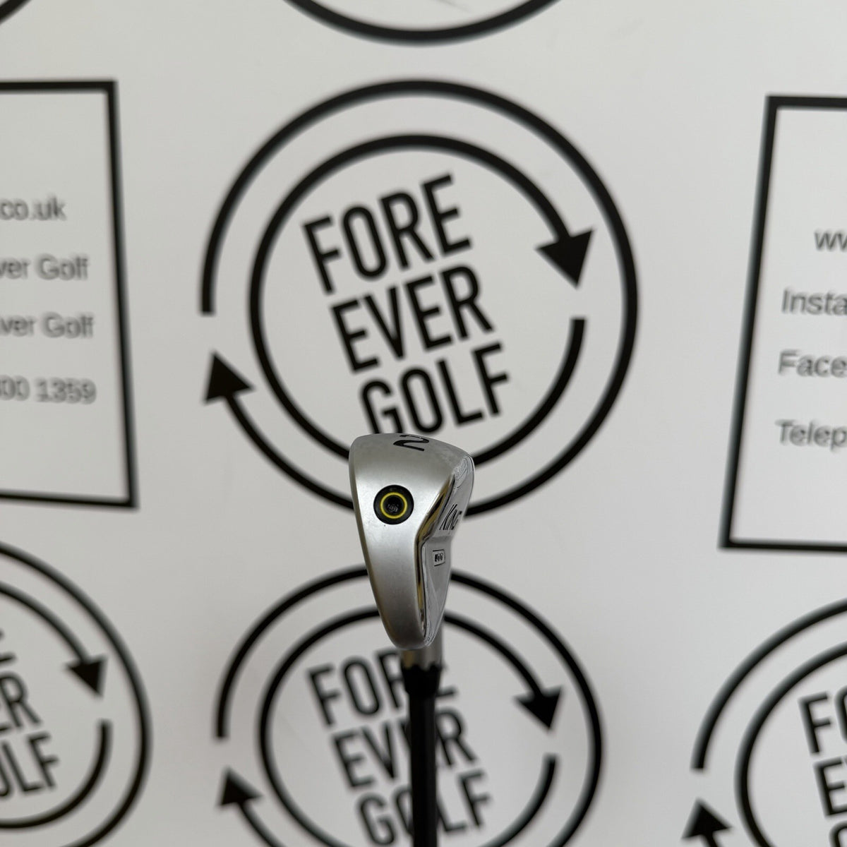 COBRA KING UTILITY 2 IRON (2021) / 17.5 Deg / RH / 90g Stiff Flex / GOOD USED