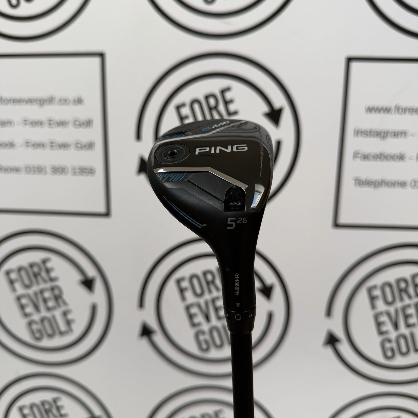 PING G440 5 HYBRID / 26 Degree / RH / 70g Regular Flex / MINT USED