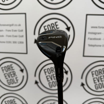PING G440 5 HYBRID / 26 Degree / RH / 70g Regular Flex / MINT USED