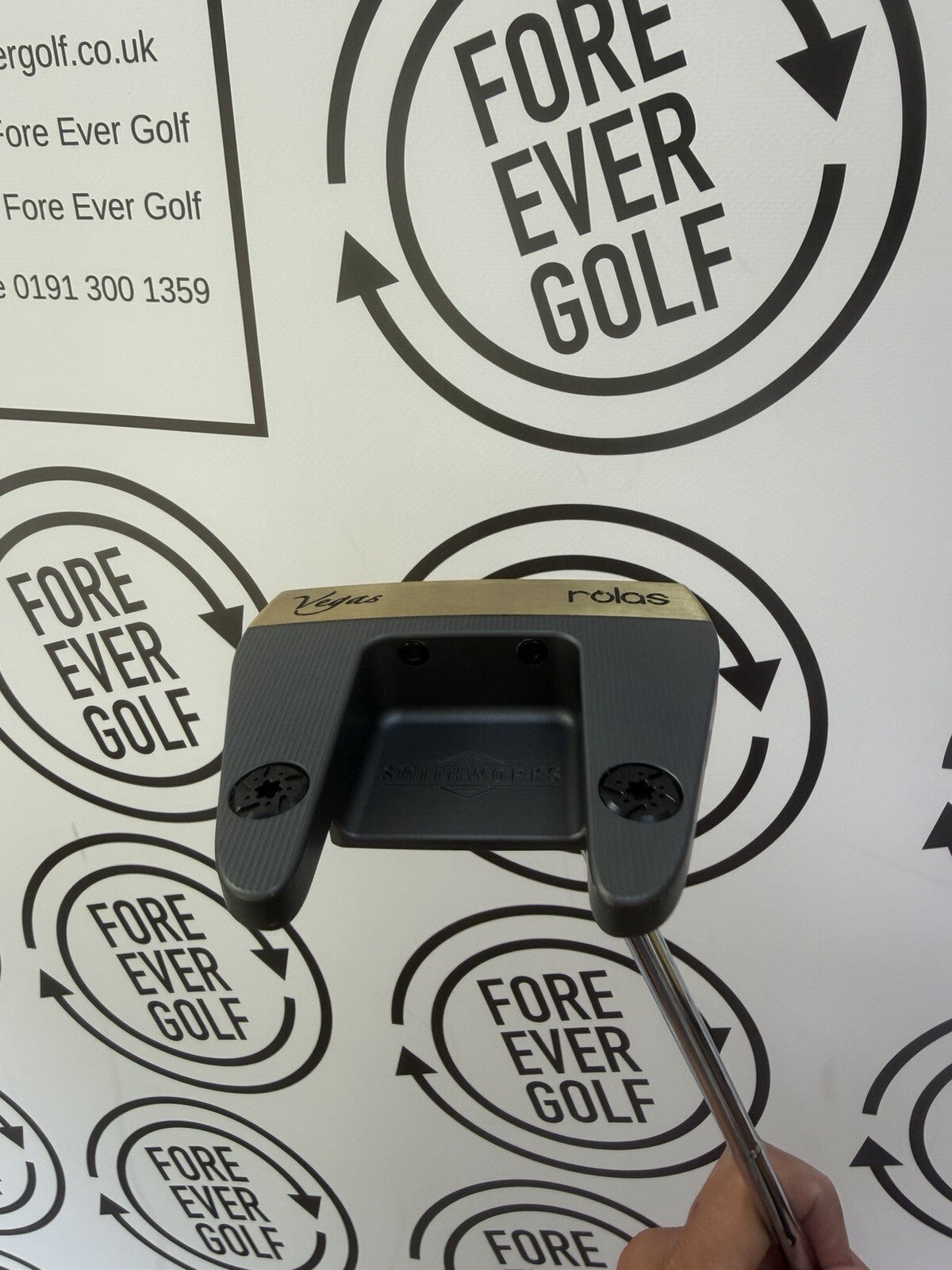SMITHWORKS ROLAS VEGAS PUTTER / 34” / Mens RH / V.GOOD USED