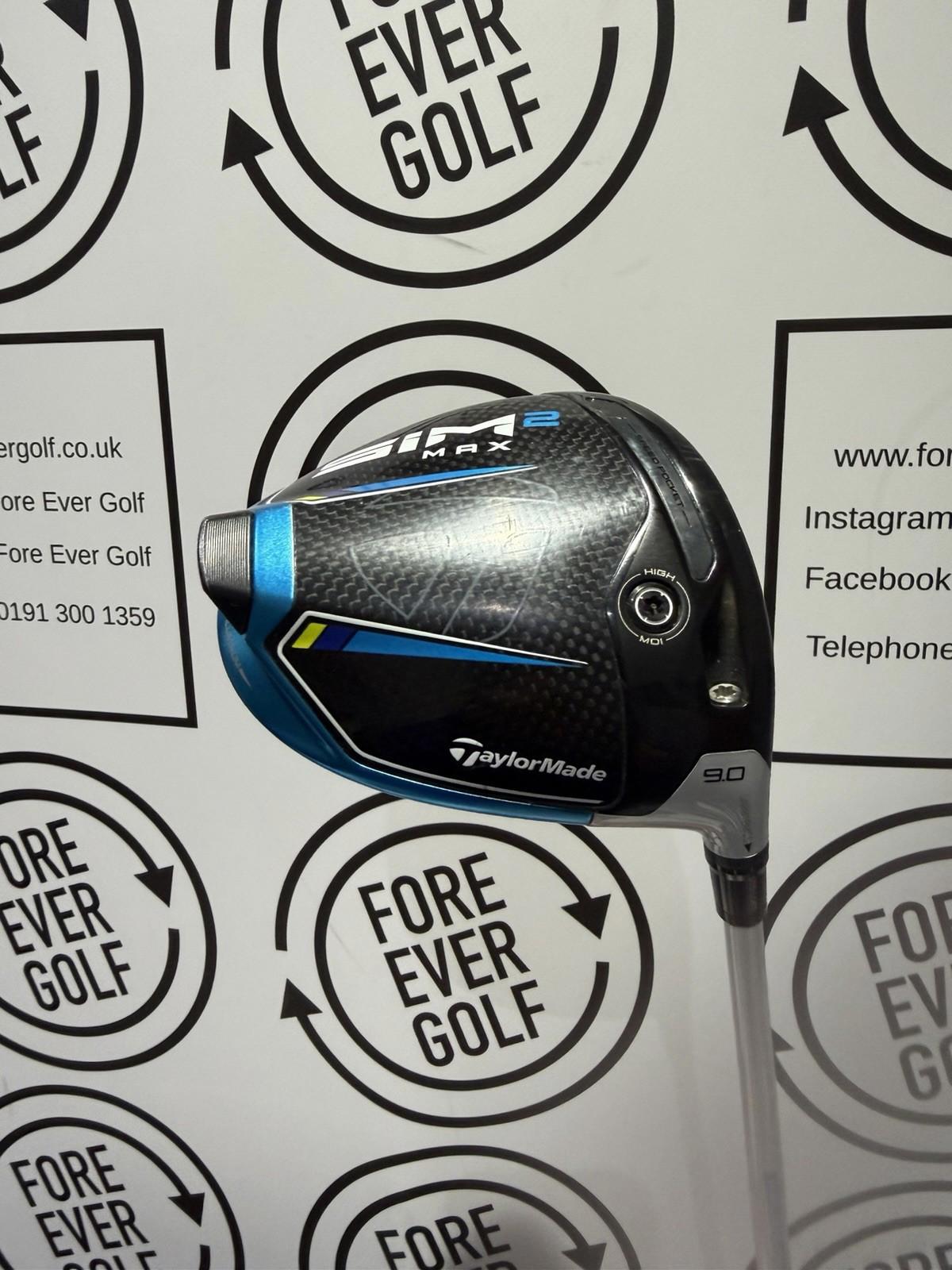 TAYLORMADE SIM2 MAX DRIVER / 9 Degree / HD - 7 GRAPHITE DESIGN TOUR AD Shaft