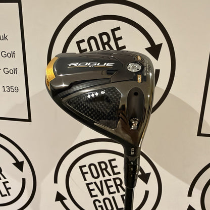 CALLAWAY ROGUE ST TRIPLE DIAMOND S DRIVER / 8.5 Deg / 65g X- Flex / TOUR ISSUE
