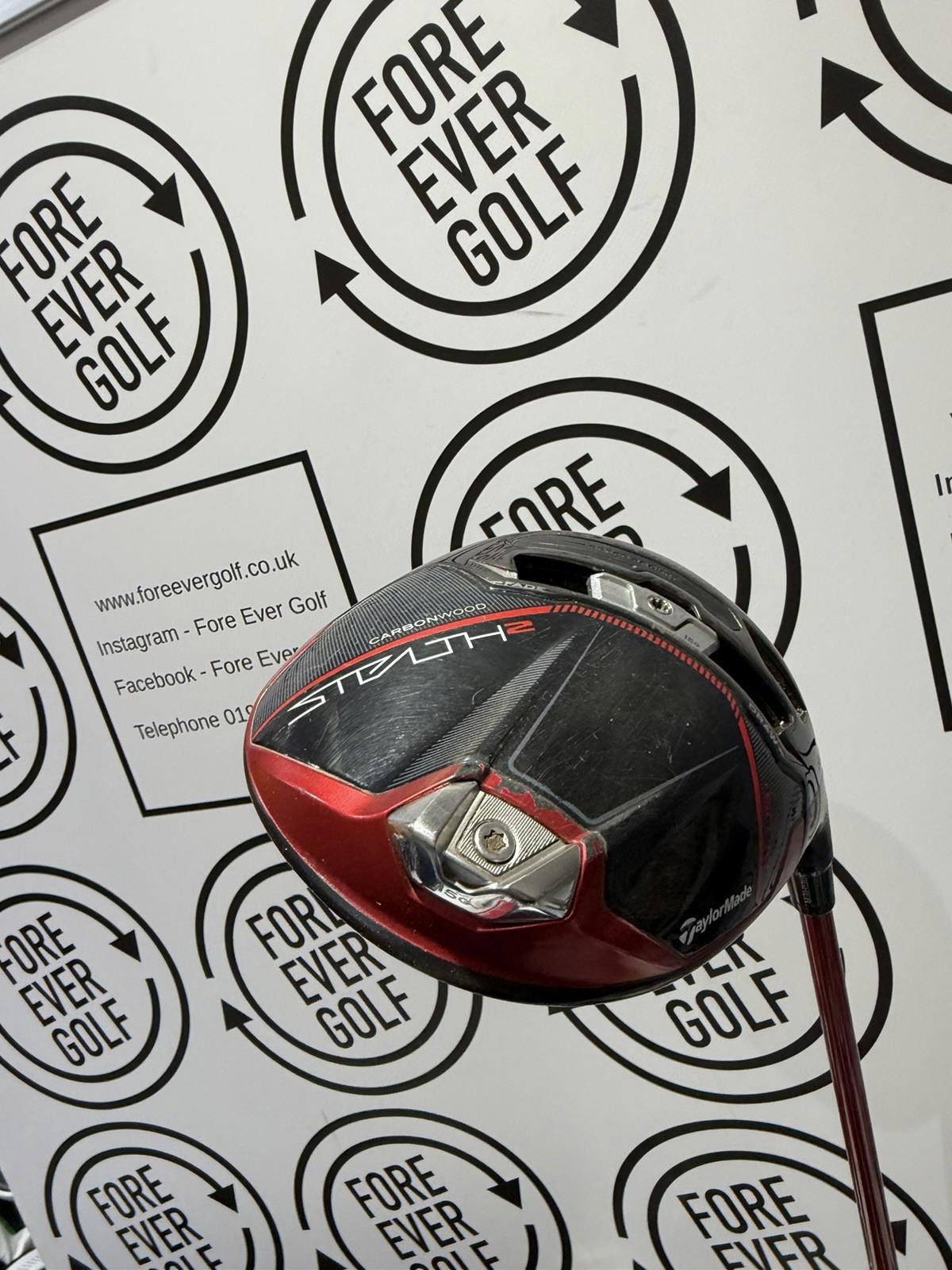 TAYLORMADE STEALTH 2 PLUS+ DRIVER / 9 Deg / RH / 50g Reg Flex / GOOD USED