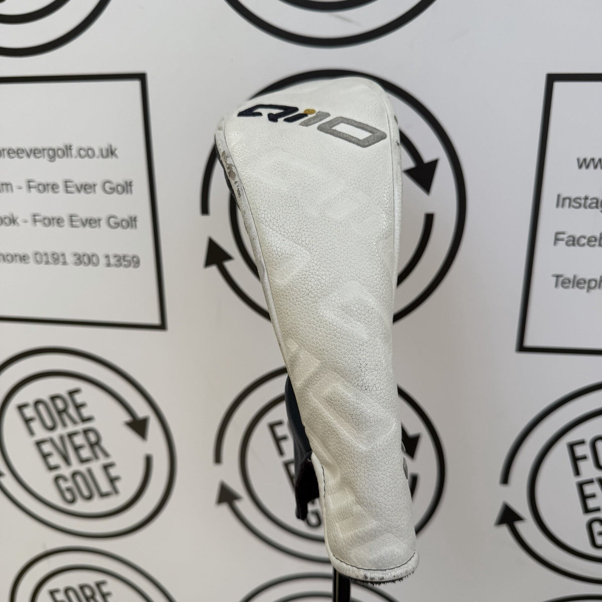 TAYLORMADE Qi10 3 HYBRID / 19 Deg / Mens RH / 70g Stiff Flex / FAIR USED