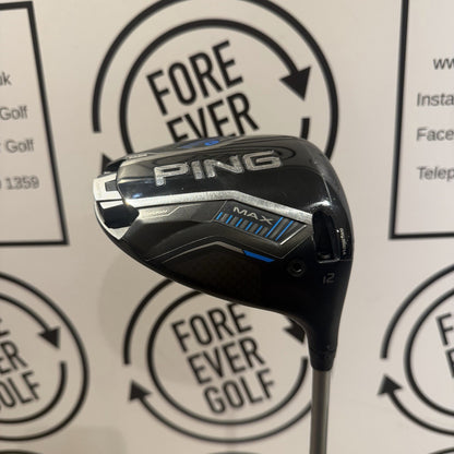 PING G440 MAX DRIVER / 12 Deg / RH / 45g ALTA QUICK Soft Reg Flex / V.GOOD USED