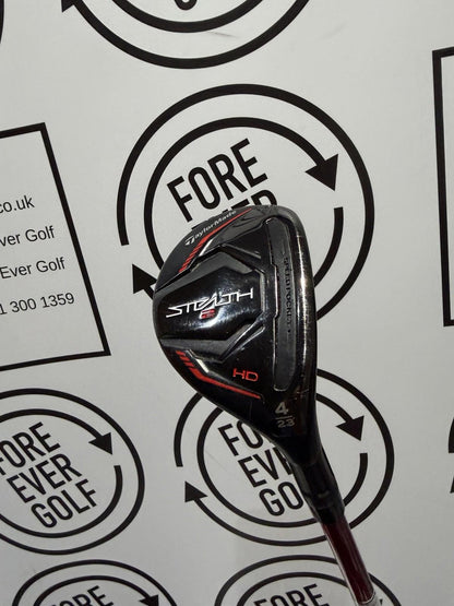 TAYLORMADE STEALTH 2 HD 4 HYBRID/ 23 Deg / RH / 50g Reg Flex / GOOD USED