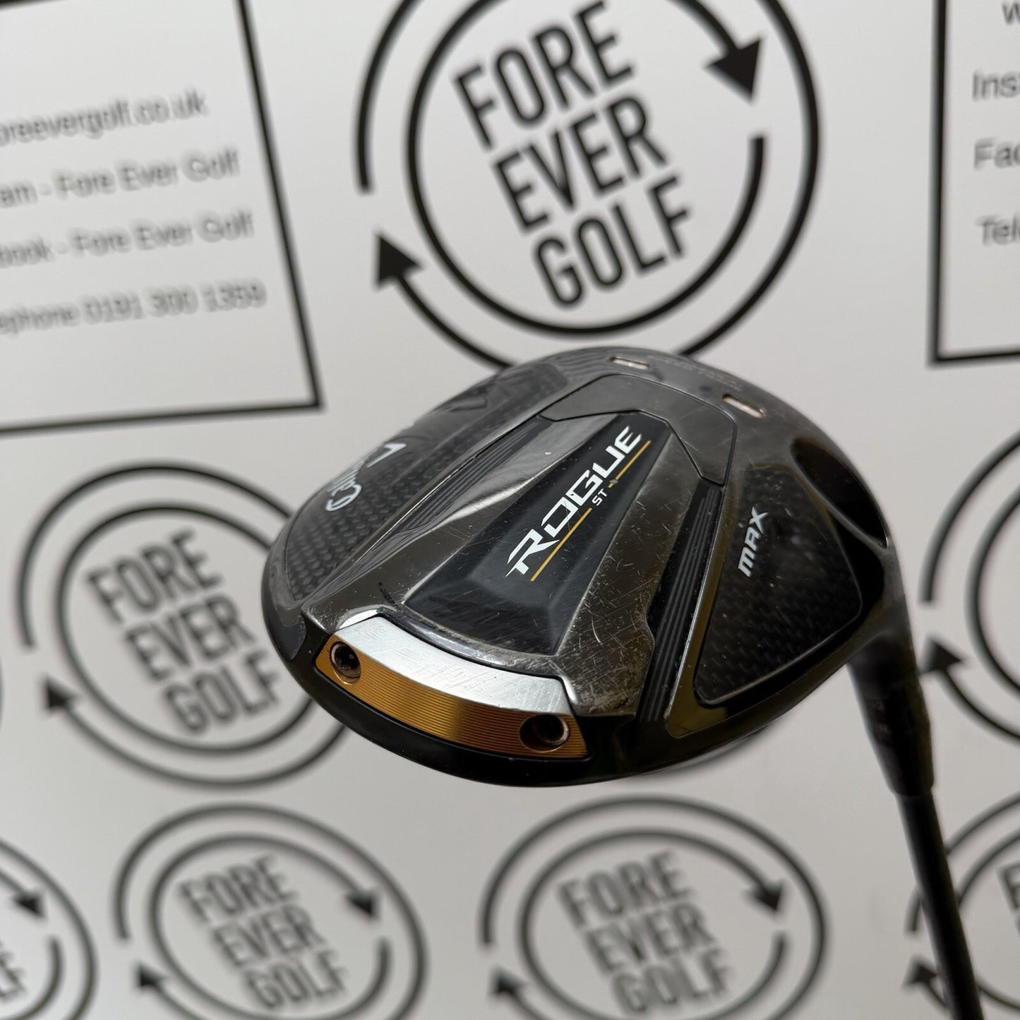 CALLAWAY ROGUE ST MAX DRIVER / 12 Degree / Mens RH / 40g Reg Flex / GOOD USED