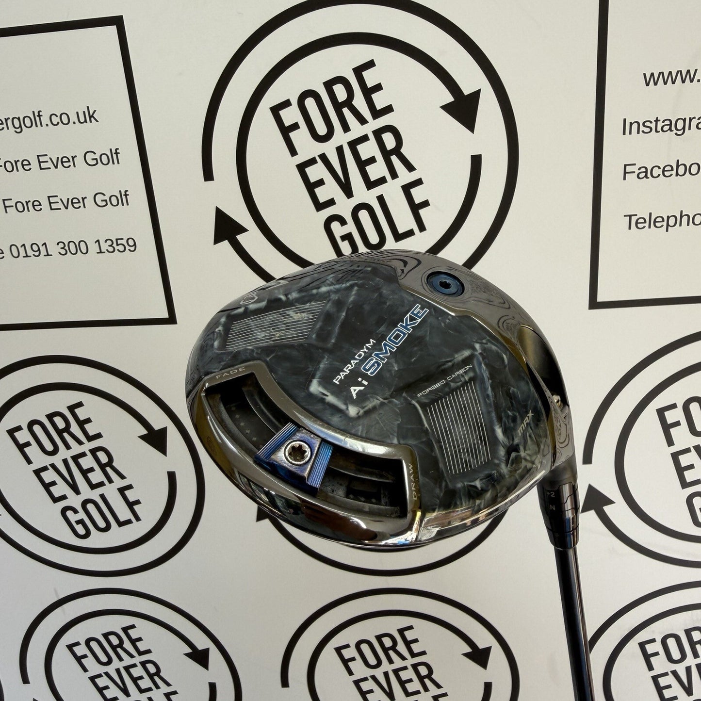 CALLAWAY Ai SMOKE MAX DRIVER / 10.5 / RH / 76g Stiff Flex / GOOD USED