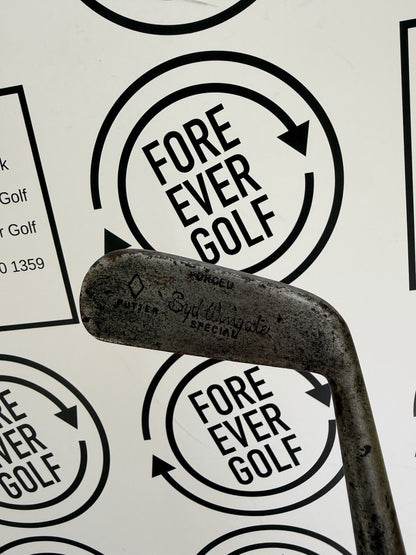 Vintage HICKROY GOLF PUTTER / 33 inch / SID WINGATE engraved / GOOD COND