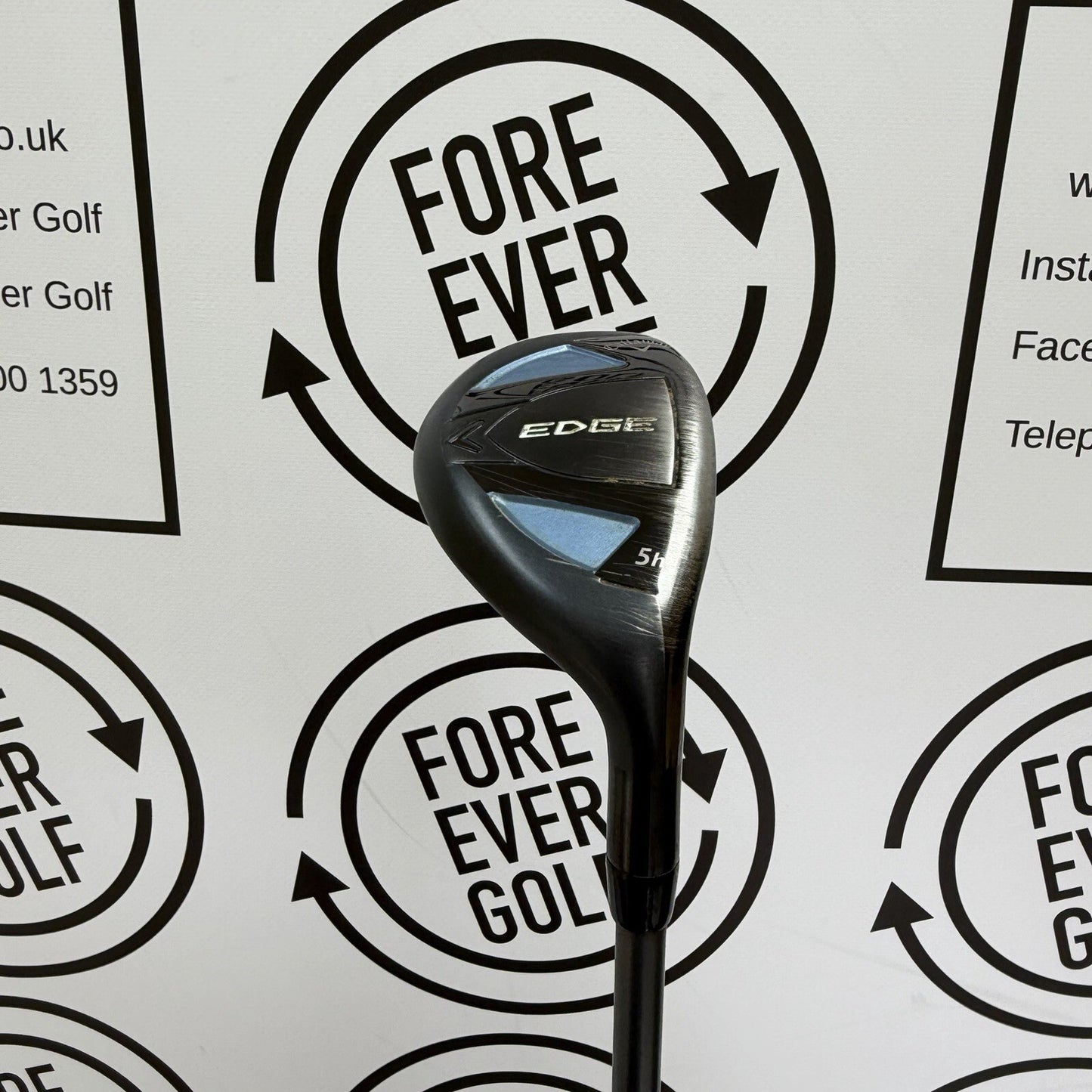 CALLAWAY EDGE 5 HYBRID / 25 Deg / Mens RH / 75g Reg Flex / GOOD USED